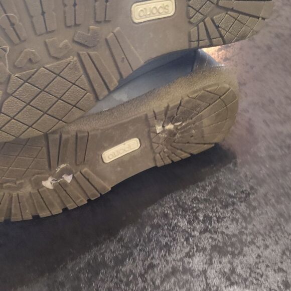 Sporto Gray Winter Rain Boots Lace-Up Design - Picture 5 of 5